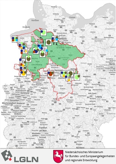 LGLN Geobasisdaten Niedersachsen